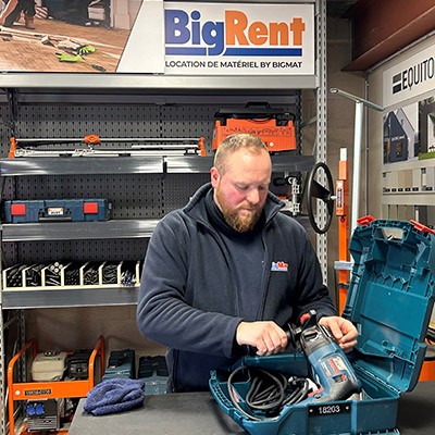 Service de location de machines BigRent